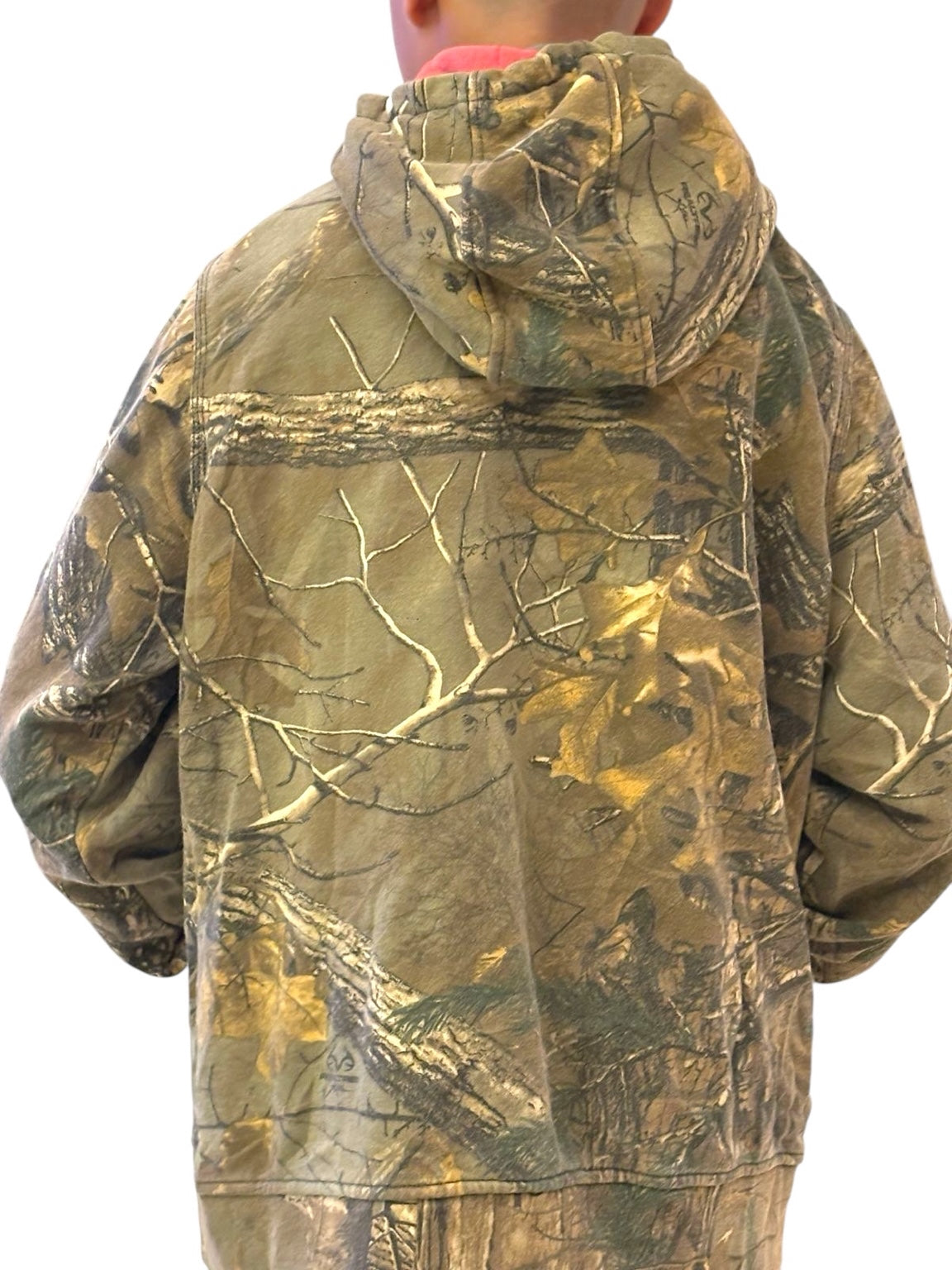 Carhartt Camo Zip-Up Hoodie (Fits M-L)