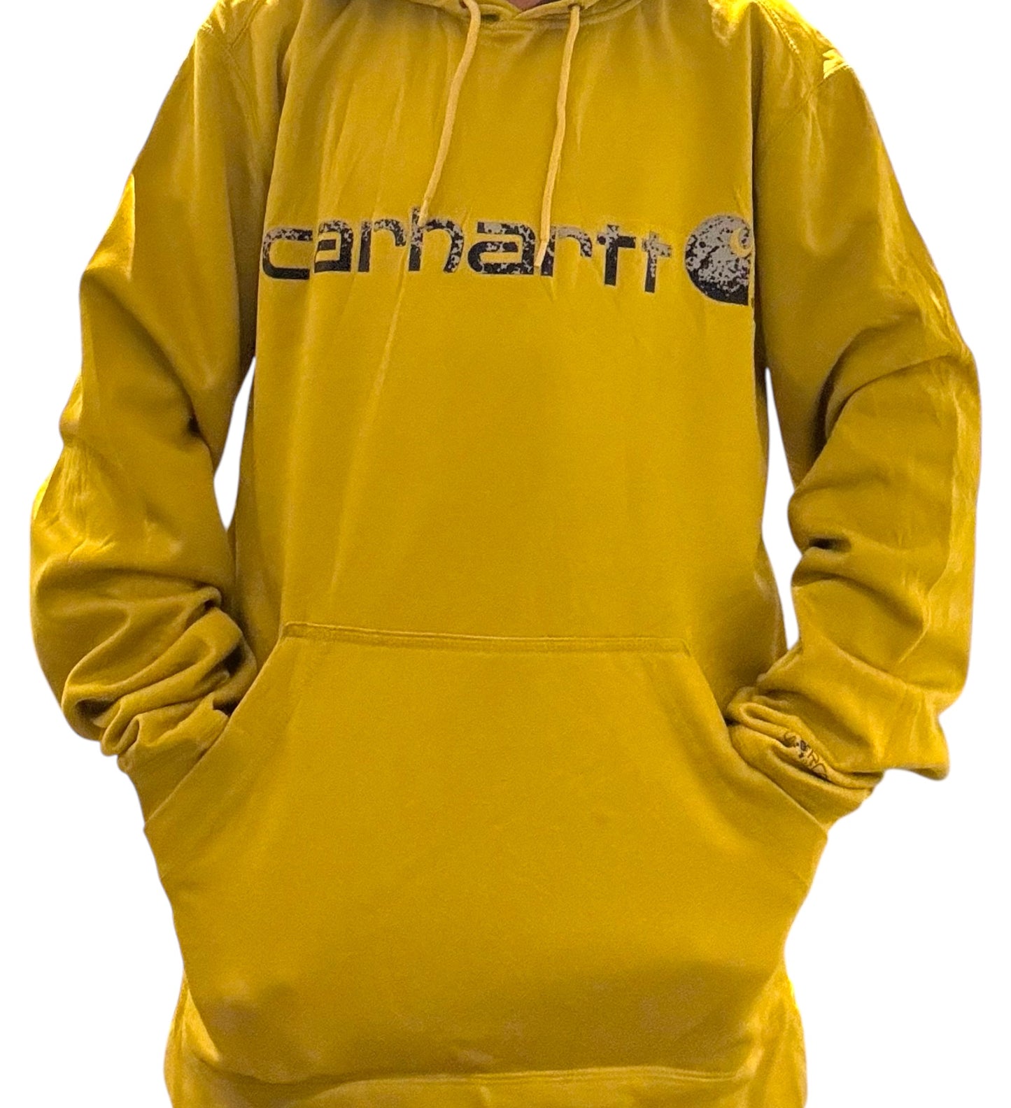 Yellow Carhartt Hoodie – Size S